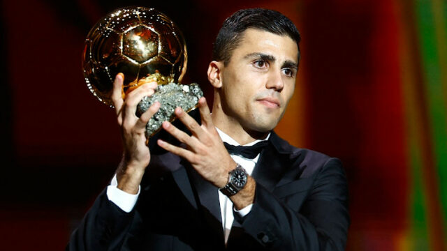 Rodri Raih Gelar Ballon d'Or 2024, Kalahkan Vinicius dan Bellingham