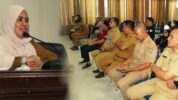 Wabup Maros Saat Pimpin Rapat Evaluasi dan Monitoring Data Kependudukan