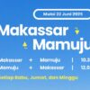 Rute Mamuju–Makassar Dibuka Lagi, Batik Air Terbang 3 Kali Seminggu