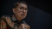 Menteri Kebudayaan Fadli Zon Saat Memberi Keterangan Saat Konferensi Pers Delegasi Indonesia Pada Cannes International Film Festival