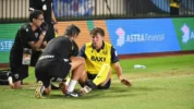 Penyerang Oxford United, Ole Romeny Alami Cedera Saat Bertanding Melawan Arema FC Pada Laga Lanjutan grup A Piala Presiden 2025