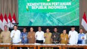 Gubernur Sulsel, Andi Sudirman Sulaiman Saat Menghadiri Rakor Hilirisasi Komoditas Prioritas dan Penandatanganan MoU Komitmen Kesanggupan Pemenuhan Data Calon Petani Calon Lokasi