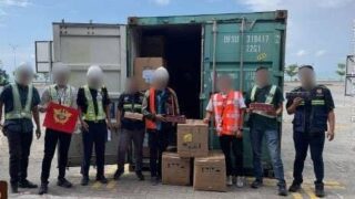 Bea Cukai Sulbagsel Gagalkan Penyelundupan 3,6 Juta Batang Rokok Ilegal di Makassar