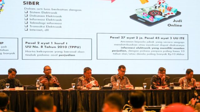 Rapat Koordinasi dan Sinkronisasi Implementasi Kebijakan Perlindungan Data dan Transaksi Elektronik Dalam Rangka Peningkatan Literasi Digital Tentang Bahaya Konten Negatif di Provinsi Jawa Barat, Kamis (4/12/2025).