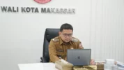 Wali Kota Makassar, Munafri Arifuddin Saat Sesi Wawancara Penjurian Tingkat Nasional yang digelar Oleh IT Works Secara Virtual, Senin (3/11/2025).